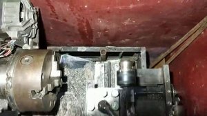 Редуктор продольной подачи из старой советской ручной дрели homemade lathe metal