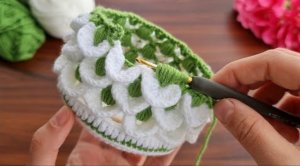 IDEA !???? Очень красивая корзинка крючком ? Узор ракушки ? Идеи вязания ???