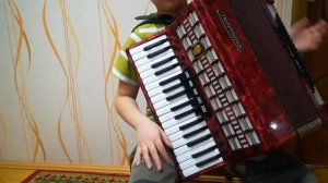 Учу играть на аккордеоне, сыграет каждый. Разбор за 5 минут!!!