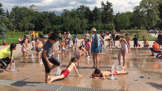 Алматы. Ботанический сад после ремонта. смотреть онлайн