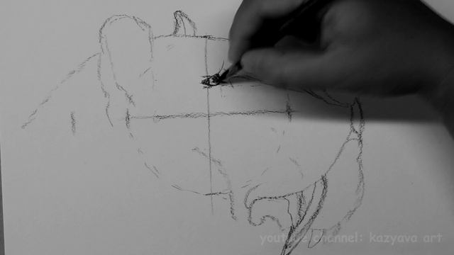 Как нарисовать саблезубую кошку. Мегантереон смотреть онлайн