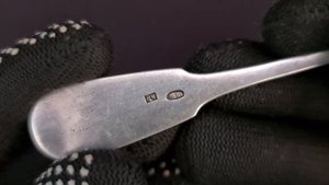 Чайная ложка серебро 84 проба 28,4 грамма