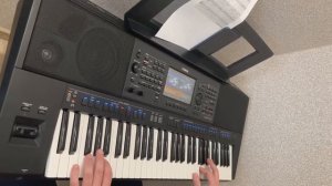 Аида Ведищева - Песенка о медведях (Remix) - Игра на синтезаторе Yamaha PSR-SX700