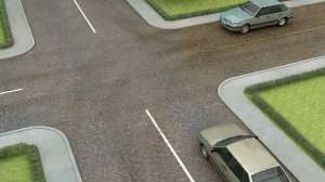 Действия водителя в случае, если он не может определить наличие покрытия на дороге.