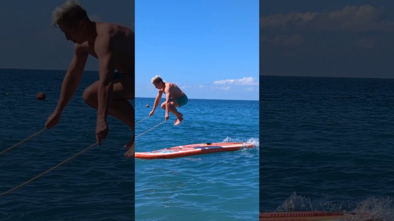 Это увлекательный был #аттракцион #sup #море