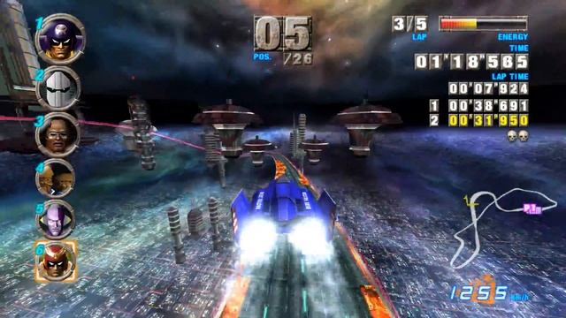 F-Zero GX (4K) - Story: Chapter 7 [The F-ZERO Grand Prix] (Very Hard) смотреть онлайн