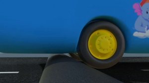 The Wheels on the Bus Nursery Rhyme - infant, baby safe and friendly animation video and content