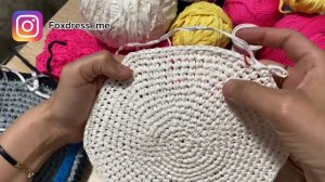 Панама из рафии #панамакрючком