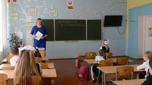 Фрагмент факультативного занятия "Учимся правильно говорить" в  1 классе