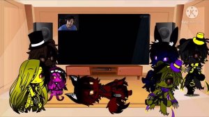 FNAF 4 Reacts to FNAF 4 Compilation by Markiplier(GCRV)