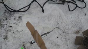 Ветряк для аэрации воды зимой. Модель из одной бочки