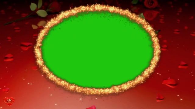 Футаж Рамка золотые блески с розами хромакей смотреть онлайн