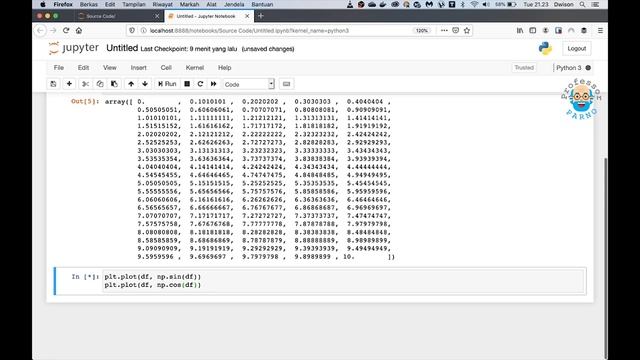 Tutorial Visualisasi Data dengan Matplotlib Python смотреть онлайн