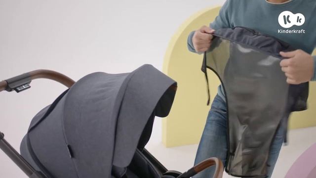 Как сложить многофункциональную коляску EVERYDAY Kinderkraft? | Инструкция по эксплуатации смотреть онлайн