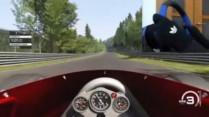 Hot lap Nurburgring Nordschleife with Ferrari 312T. Thrustmaster T150 PRO and Thrustmaster TH8A.