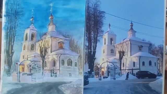 Пейзаж с храмом. Часть 5.