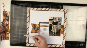 Halloween Scrapbook Kit: Happy Haunting Scrapbook Layout