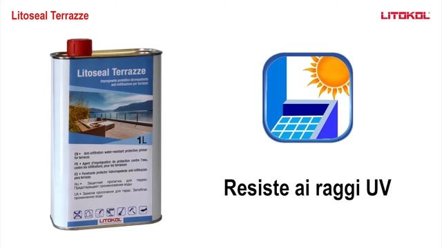 Защитная пропитка для плитки - Litoseal Terrazze смотреть онлайн