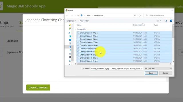 How to upload 360 degree spin images to your Shopify product смотреть онлайн