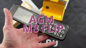 AGM M8 FLIP - кнопочный хлам, деньги в трубу.