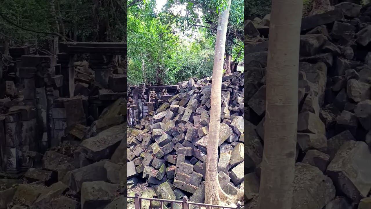 Руины Бенг миле. #nature #Камбоджа смотреть онлайн