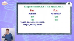 4 класс. Русский язык / Родительный и предложный падежи имён пр.  мн. числа / Телеурок / 02.04.2021