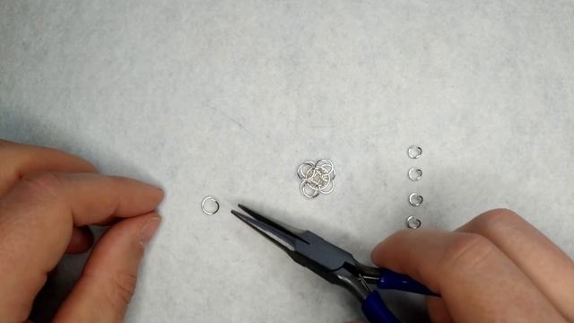 Кольчужный браслет плетением Восточная чешуя. Браслет из проволоки своими руками. смотреть онлайн