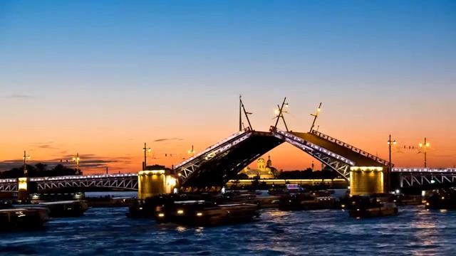 Питер. Развод дворцового моста смотреть онлайн