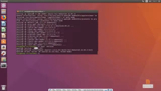 05-install JAVA and update the Ubuntu смотреть онлайн