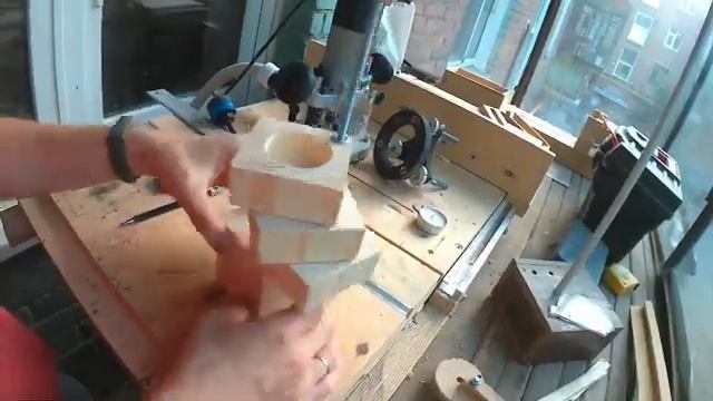 Необычный подсвечник из дерева своими руками | Территория HandMade смотреть онлайн