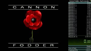 Спидран «Cannon Fodder» на Sega. «All Missions, Any%» за 2:00:13 [WR]