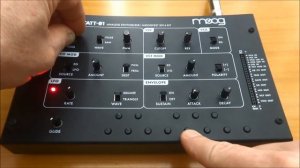 Moog Werkstatt-01 Analog Tweakers Delight! Dry & FX Synthesizer Rik Marston