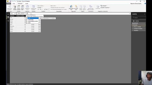 Power BI Crear una medida смотреть онлайн