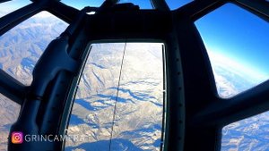 ИЛ 76. Вид из штурманской кабины.