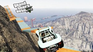 Кривой и поджигающий стул паркур на Bifta в GTA V OnLine