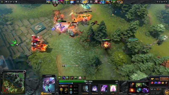 Dota 2 - W33 8100 MMR Plays Leshrac vol #3 - Ranked Match смотреть онлайн