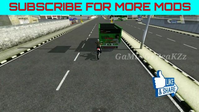 BUSSID mod HONDA CRF | Bus Simulator Indonesia