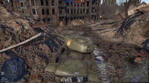 КВ 85 в War Thunder геймплей без голоса.