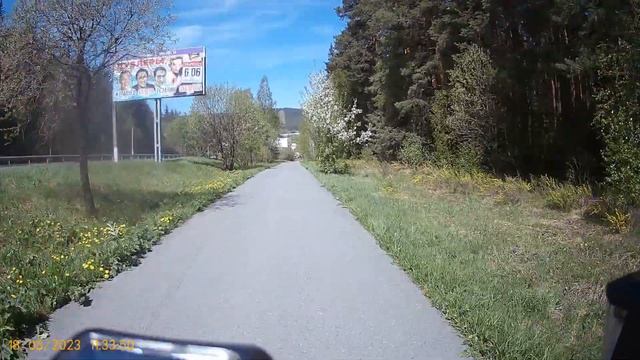 Видео за 18.05.2023 года еду в сторону Гагарина вид передней камеры смотреть онлайн