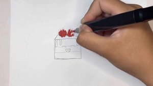 Как нарисовать кусочек торта