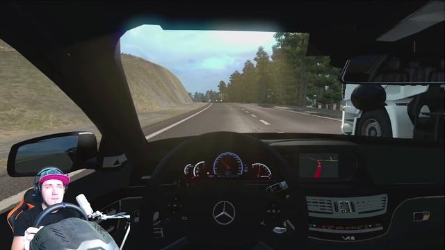КУПИЛ САМЫЙ КРУТОЙ МЕРСЕДЕС 221 - ЕДЕМ ПО СУРОВОЙ РОССИИ - ETS 2 смотреть онлайн