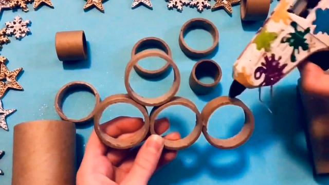 ИДЕИ из Втулок своими руками ПОДЕЛКИ из бросового материала смотреть онлайн