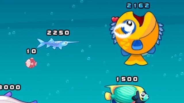 Fish Eat Getting Big Game - [ 1,2,3 Player Modes ! ] смотреть онлайн