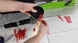 Обзор Ножей подходящих к аккумуляторному триммера Lux-tools 20V.
