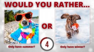 Would you rather | CHRISTMAS EDITION | ESL English