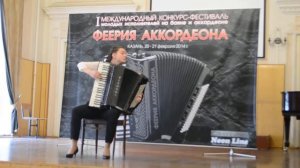 2 том, Прелюдия и фуга До минор. Bach The Well-Tempered Clavier C-moll. Accordion. Аккордеон