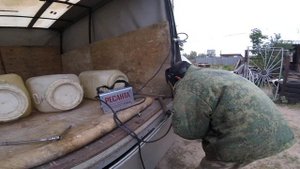 Газель NEXT. Ремонт кузова. Стойки сломались.