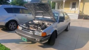 РАРИТЕТНОЕ АВТО МАЗДА-323, 1988 года.