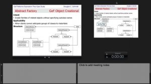 Lecture 22: A Case Study of "Gang-of-Four" Patterns