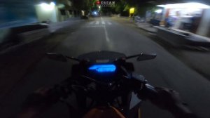 NIGHT RIDE PERDANA WITH CBR 150 R K45G | Motovlog - Gopro Hero 8 Black